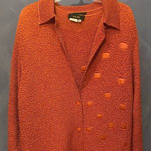 WOMEN'S BALA BALA BLOUSE AND TANK - RUST - XL